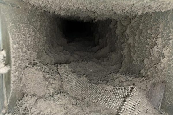 Extreme Contamination in air ducts in commercial building